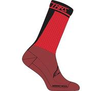 Alpinestars Merino Socks 24 Red Black S 2021 2021