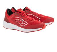 Alpinestars Meta Road Shoes - Lightweight Motorcycle Touring - Red/White 44