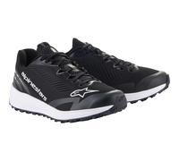 Alpinestars Meta Road V2 Motorcycle Motorbike Shoes - Black / White