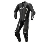 Alpinestars Missile V2 1-Piece Leather Suit Black White, Size: 48