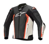 alpinestars Missile V2 Leather Jacket black size 50
