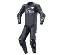 Alpinestars Missile V2 Ward 1-Piece Leather Suit Black Metallic Gray, Size: 46
