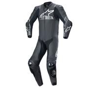 Alpinestars Missile V2 Ward One Piece Leather Suit - Black / Metallic Grey