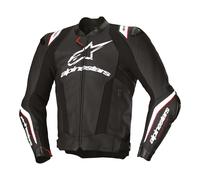 Alpinestars Missile V3 Ignition Motorcycle Leather Jacket Black / White