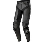 Alpinestars Missile V3 Motorbike Motorcycle Leather Trousers Jeans Black Black