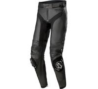 Alpinestars Missile V3 Motorcycle Motorbike Pants Leather Black Short Leg