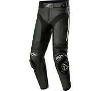 Alpinestars Missile V3 Motorcycle Leather Pants, black/white, size 46