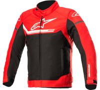 Alpinestars MM93 Austin Waterproof Youth Motorcycle Textile Jacket, black-red, size 150 cm