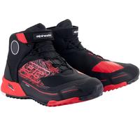 Alpinestars MM93 CR-X Drystar Motorcycle Shoes, black-red, size 42 43 for Men