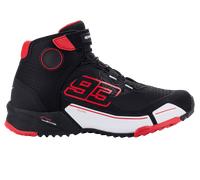 Alpinestars MM93 CR-X Drystar® Riding Shoes Black Red White, Size: 7