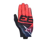 Alpinestars MM93 Reef V2 Motorcycle Gloves, black-white-red-blue, size XL for Men