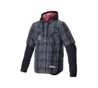 Alpinestars MO.ST.EQ Tartan Shirt MC Shirt Tar Grey/BlackXXL Tar Grey,Black