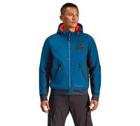 Alpinestars Moblast WP waterproof Motorcycle Textile Jacket, light blue/dark blue, size 4XL
