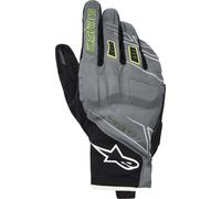 Alpinestars Moblast WP waterproof Motorcycle Gloves, black-grey-yellow, size XL for Men