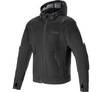 Alpinestars Moflow Air Tech Motorcycle Zip Hoodie, black, size XL for Men