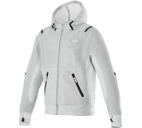 Alpinestars Moflow Air Tech Motorcycle Zip Hoodie, grey, size M for Men