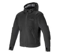 Alpinestars Moflow Air Tech Summer Motorcycle Hoodie CE Bike Jacket Black White