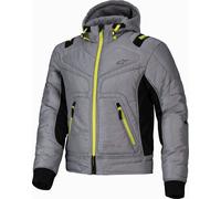 Alpinestars Mohobbs waterproof Motorcycle Textile Jacket, grey/yellow, size XL