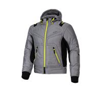 Alpinestars Mohobbs waterproof Motorcycle Textile Jacket, grey-yellow, size M for Men