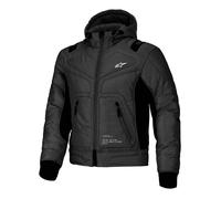 Alpinestars Mohobbs WP Waterproof Motorcycle Motorbike Jacket Black Orange Fluo