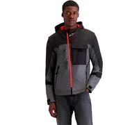 Alpinestars Morfex Parka waterproof Motorcycle Textile Jacket, black/grey, size XL