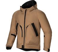 Alpinestars Morush Waterproof Textile Motorcycle Motorbike Jacket - Brown
