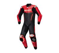 Alpinestars Motocycle Motorbike GP-R7 1 Pc Leather Suit Black Mid Red