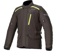 Alpinestars Gravity Drystar Motorcycle Textile Jacket, black-yellow, size 3XL