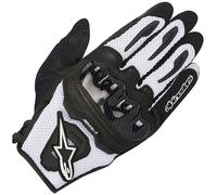 Alpinestars Motorbike Motorcycle Sports SMX-1 Air Leather Gloves Black White