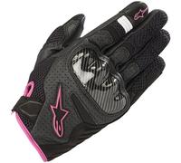Alpinestars Motorbike Motorcycle Stella Womens SMX-1 Air V2 Mixed Gloves Fuchsia