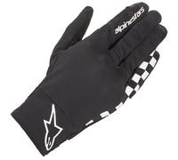 Alpinestars Motorbike Motorcycle Summer Mesh Reef Textile Gloves Black White