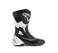 Alpinestars - Motorcycle boots SMX S Black/White - 48 UK 14