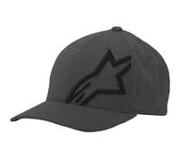 Alpinestars Motorcycle Corp Shift 2 Flexfit Hat Dark Grey Black Cap Size S/M