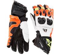 Alpinestars - Motorcycle gloves - Alpinestars Gp Pro R2 Black White Red Yellow Fluo - M
