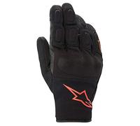 Alpinestars Motorcycle gloves S Max Drystar Gloves Black Red Fluo, BLACK/RED/FLUO, S