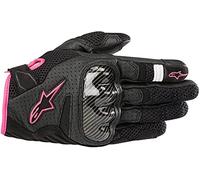 Alpinestars Motorcycle gloves Stella Smx-1 Air V2 Gloves Black Fuchsia, Black/Fuchsia, S