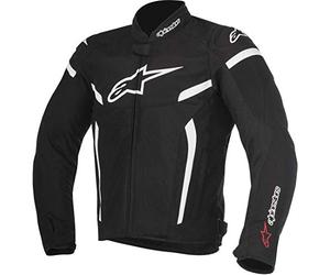 Alpinestars, motorcycle jackets, Alpinestars T-gp plus R V2 air, black white, 3XL