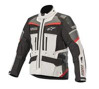 Alpinestars Motorcycle jackets Andes Pro Drystar Jacket Tech-air Compatible Light Gray Black Dark Gray Red, Gray/Black/Red, M