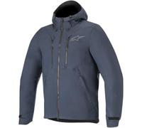 Alpinestars - Motorcycle jackets Domino Tech Hoodie Blue Navy - L