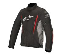 Alpinestars Gunner V2 Waterproof Motorcycle Jacket - Black Grey Red