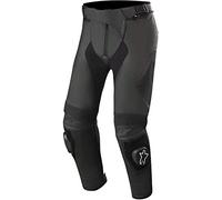 Alpinestars Motorcycle jeans Missile V2 Leather Pants Black, Black, 56