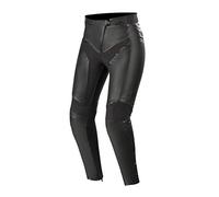 Alpinestars Motorcycle jeans Vika V2 Womens Leather Pants Black, Black, 46