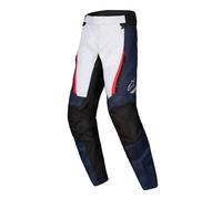 Alpinestars ST-1 waterproof Motorcycle Textile Pants, black-red-blue, size 3XL for Men