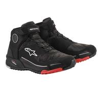 Alpinestars Motorcycle Shoes Alpinestars Cr - 6 Drystar® - Black/Camo/Red 26