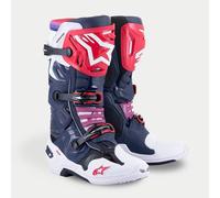 Alpinestars MX Boots - Tech 10 DHCP Super Vented (Night Navy/White/Rainbow)