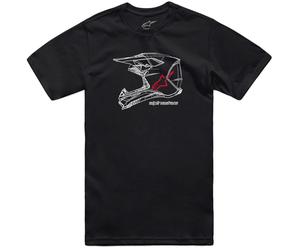 Alpinestars Mx Helm T-Shirt, black, size 2XL for Men