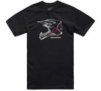 Alpinestars Mx Helm T-Shirt, black, size XL for Men