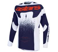ALPINESTARS(MX) JERSEY TECHSTAR SWAN LIL/GY/RD 3760527-3194-S