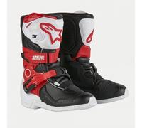 Alpinestars Tech 3S Kids Motocross Boots, black-white-red, size 33