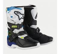 Alpinestars (MX) Kids Boots - Tech 3S (White, Black, Enamel Blue)